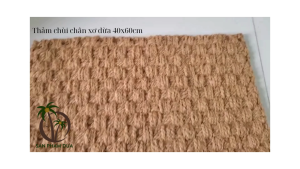 Thảm 40x60cm thảm chùi giày dép cửa ra vào văn phòng nhà xường đan vân nổi chùi sạch hơn