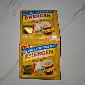 Paket Hemat Energen: Sereal & Susu Renceng 34 gram