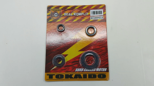 Seal Komplit SCORPIO (TOKAIDO) 4 PCS - Oil Oli Sil Lengkap RPM Stater Versneling Ger Depan Yamaha