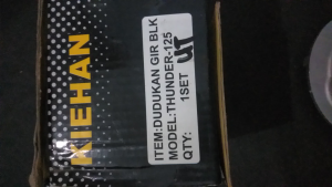 NAP GIR DUDUKAN GER THUNDER 125 MERK KEIHAN