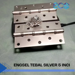 Engsel Pintu Tebal Silver 5 Inci: Kualitas & Desain Modern
