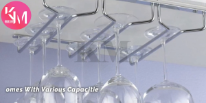 Rak Gelas Gantungan 1-4 Baris: Free Skrup