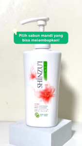 SHINZUI Sabun Mandi Cair 180ml 380ml 225ml 480ml || Shinzui Skin Lightening Body Cleanser || Body Wash