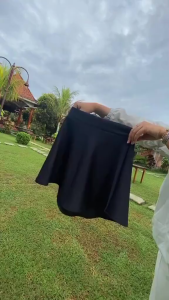 Rok Olahraga Wanita Skirt Pendek Scuba Senam Zumba
