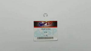 Snap Ring E4 (Harga Per 1 PCS) - Kancingan Kancing Circlip Klip Pengunci Jepit Capitan Kampas Ganda