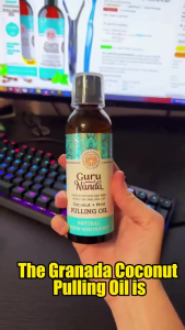 Mouthwash/Coconut oil mint Pullingwith/freeTongue Scraper/Fresh Breath/Healthy Teeth Gum with 7 Essential Oils and Vitamin D3E K2 Coconut Oil Pulling