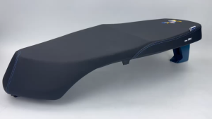 เบาะจีออโน่ทรงปาดบาง2ตอน เบาะลายเป็ด เบาะปาดมอเตอร์ไซด์ ฮอนด้า จีออโน่ Honda Giorno+