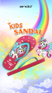 H&N Online Shop - Sandal Anak Perempuan ANDO UNICORN - Size 28-32