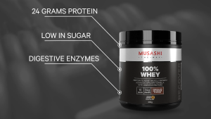 (12.12) Musashi 100% Whey Protein (สินค้าใหม่)