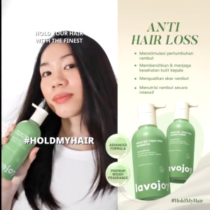 Lavojoy Hold Me Tight Pro Shampoo & Spring Wonder: Shampoo Anti Rontok & Mempercepat Pertumbuhan Rambut