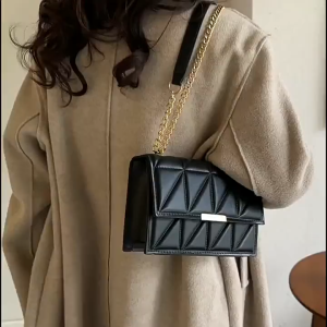 Olivia Bag Chain Bag Elegant Shoulder Bag Double Magnetic Clasp French Luxurious Design Wedding Dinner Bag