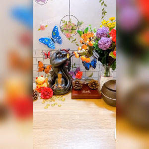 Nến Bơ không khói hương Trầm hương Hoa Nhài thắp được khoảng 25 tiếng