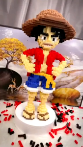SMY Nano Block One Piece Series Mainan Anak Bricks Education Toys Balok Susun Puzzle Animasi 3D DIY