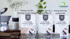 Trung Nguyên Legend - Americano Paper Filter Coffee - Box of 10 Packets x 10g (Black Coffee No Sugar)