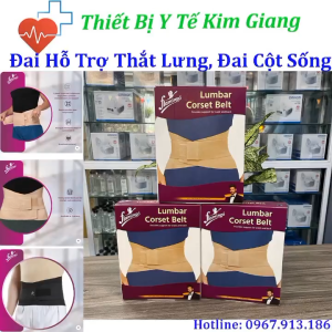 Đai Lưng Cột Sống Hỗ Trợ Thắt Lưng Thoái HóaThoát Vị Đĩa Đệm Flamingo Lumbar Corset Belt
