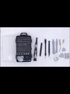 Bộ tua vít đa năng 115 trong 1 DELIXI Bộ tua vít tích hợp 98 đầu vít sửa chữa điện thoại laptop tiện dụng