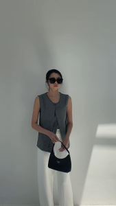 OFEYA - Lola Sleeveless Top - Atasan Tanpa Lengan Wanita Semiwool