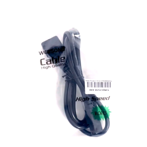 Kabel Power C13 to C20 1.5M 3x1mm OD7.0 1000watt WEBSONG
