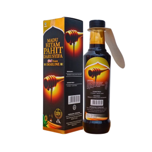 Madu Hitam Pahit Darusyifa Plus Daun Insuline 470gram
