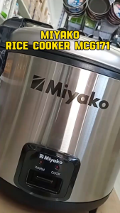 Miyako Rice Cooker Jumbo / Magic Com Jumbo 6 Liter - MCG171 - FREE ONGKIR Jabodetabek