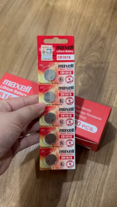 Pin CR1616 Chính Hãng Maxell Lithium 3v (mẫu mới) - Pin Remote Smartkey Ô tô Xe Máy Đồng Hồ Thiết Bị Các Loại