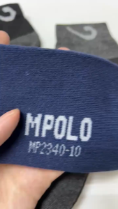 Mpolo 3 Pairs Men Fashion Ankle Socks Stokin Tebal Stoking Pendek Quality Street Daily Sock