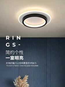 lampu plafon minimalis 3 warna led modern tempat lampu hias plafon kamar ruang tamu