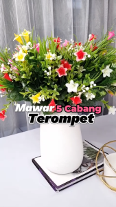 Bunga Lily Pemanis Kecil/Baby Breath Buket Mini/Bunga Hiasan/Hiasan Rumah/Bunga Pemanis Buket (CT-8)