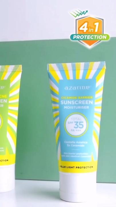 Azarine Calm My Acne Sunscreen Moisturiser SPF35 PA+++ || Azarine Sunscreen Acne Moisturiser || Sunscreen Gel