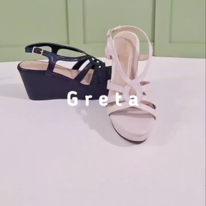 Nicholas Edison Wedge Greta Sandal Wedges Strappy Terbaru