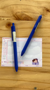 ปากกา ลูกลื่น Speed B-804 0.5 หมึกน้ำเงิน แท่งสามเหลี่ยมจับ ถนัดมือ แพ็ค (12ด้าม)