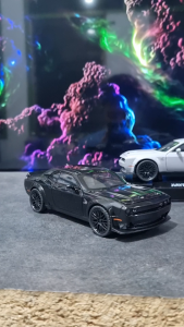 Diecast Miniatur Mainan Mobil Sedan Metal American Muscle Car Challenger SRT Hellcat Redeye 1/32