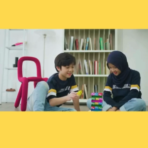 Baju Kaos Anak Couple Laki Laki dan Perempuan Bee Humble Series By Hoofla Kids