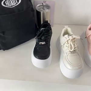 [JUAL RUGI] -0356 Sepatu Sneakers Tinggi Wanita Model Lucu Fashion Korean Style Shoes High Quality
