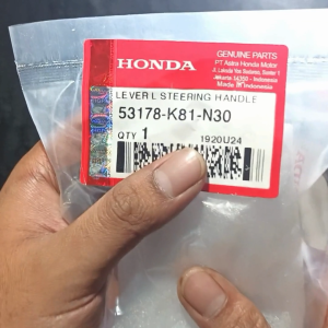AHM Handel Kiri Scoopy Fi Hitam Rem Belakang Motor Honda Kode Part K81