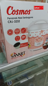 Cosmos Rice Cooker / Magic Com 2 Liter 3 in 1 - CRJ3232 - FREE ONGKIR Jabodetabek
