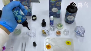 Hard UV Resin Adhesive Crystal Transparent UV Curing Epoxy Resin Jewelry DIY handmade UV resin glue