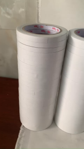 Băng keo 2 mặt rộng 1cm-1.5cm-2cm-2.4cm-4.7cm-7cm dài 25 mét mỗi cuộn lõi giấy 3mm - Shop Út Lớn