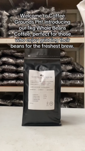 Coffee Beans - Sagada Arabica 1kg Dark Roast | Organic Coffee in Resealable Pouch