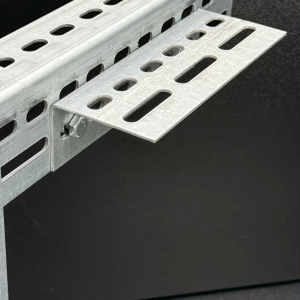 QS725 Slotted Steel Angle Bar Bracket (mini) 1.5"x2.4"x1.8mm QS712 DIY Storage Shelving Heavy-Duty
