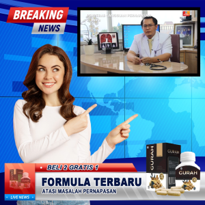 Kapsul Herbal Gurah - Beli 2 Gratis 1 Efektif Untuk Ngorok dan Batuk