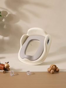 Bệ ngồi toilet bệ thu nhỏ bồn cầu cho bé BABYVIVA đệm PU cao cấp bảo vệ cột sống (mẫu 2)