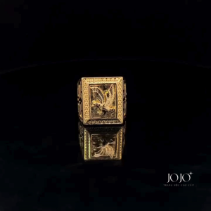 Nhẫn nam có lót lòng thiết kế hình đại bàng cao cấp sang trọng JOJO