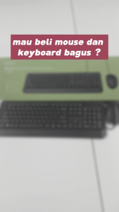 ROBOT Set Combo Keyboard and Mouse KM2600 for Komputer/Laptop Original Garansi Resmi 1 Tahun