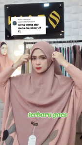 Zain - Thalia Hijab Syari Picot Pet Soft Premium Kerudung syari Crinkle Airflow High Quality Nyaman Jilbab Panjang