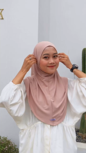 Paket Hemat Jilbab Instan Zaida 110k Dapat 6 Pcs Hijab Instan Non Pet Jersey Premium