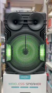 ลำโพงบลูทูธ รุ่นGTS-2069 ดอก12นิ้ว แถมไมค์ลอย/ไมค์สาย/รีโมท รองรับAUX TF USB ปรับBASS TREBLE ECHOเสียงดีเบสแน่น