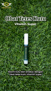 Obat Tetes Kutu Kucing Anjing dan Kelinci By Vitamin Super Solusi Pembasmi Penghilang dan Anti Kutu