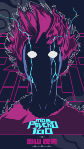 Kaos Shigeo Kageyama Mob Psycho 100 002 Baju Anime katun 24s Jepang T-Shirt Anime Manga Premium