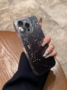Premium Shiny Bling Glitter Diamond Lattice Sequins Case for Iphone 12 13 14 15 Pro Max Soft Silicone Casing Sparkling Shockproof Cover